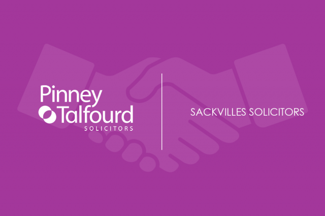 Pinney Talfourd merges with Sackvilles Solicitors