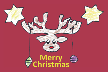 School children design our Christmas card - Pinney Talfourd